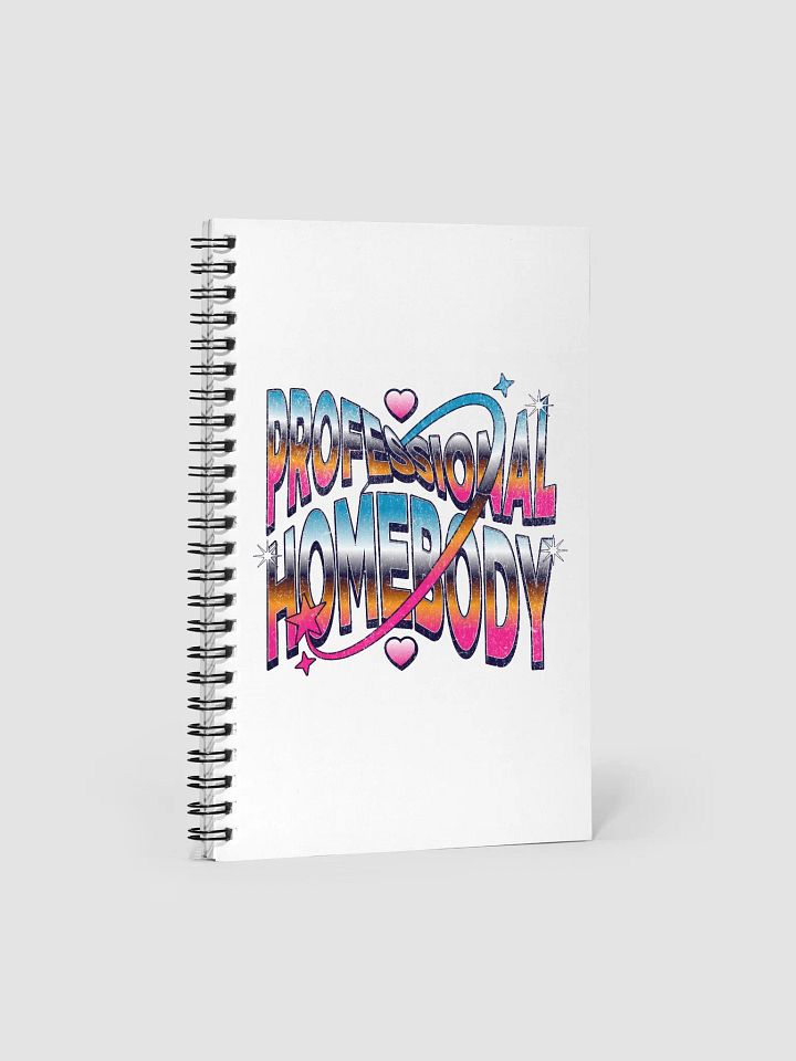 Professional Homebody Vibrant Spiral Notebook product image (1)