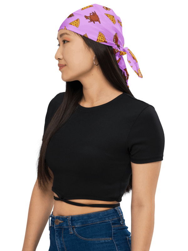 Pizza Panic Bandana - Pink product image (4)