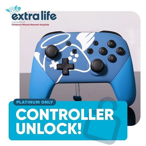Have you seen this INCREDIBLE incentive from @ExtraLife4Kids and @ControllerChaos! Be among the first 1,000 platinum particip...