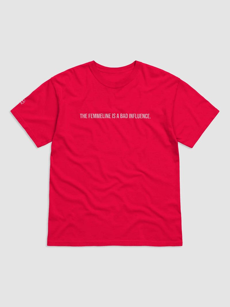 The Femmeline Is A Bad Influence (White Font)
