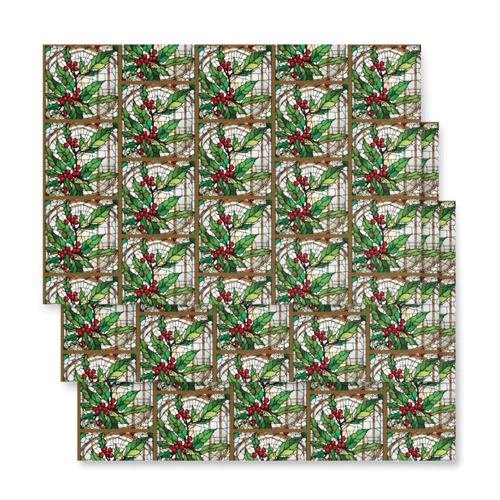 Mezmerizing Mistletoe Wrapping Paper Set product image (4)