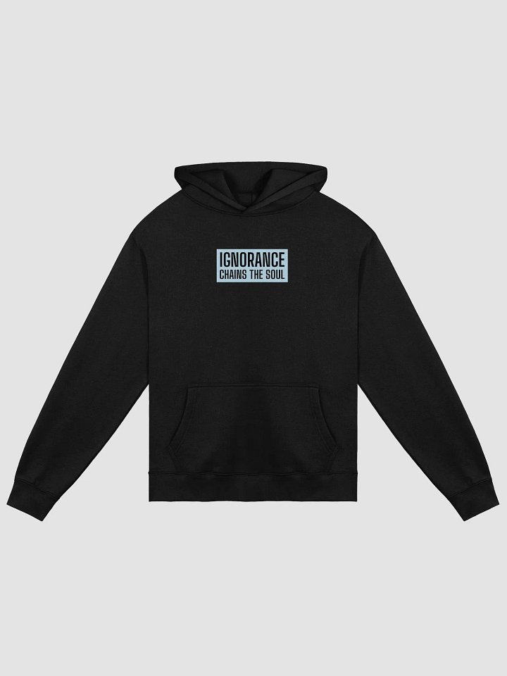 Soul Shackles Oversized Hoodie | IGNORANCE CHAINS THE SOUL product image (2)