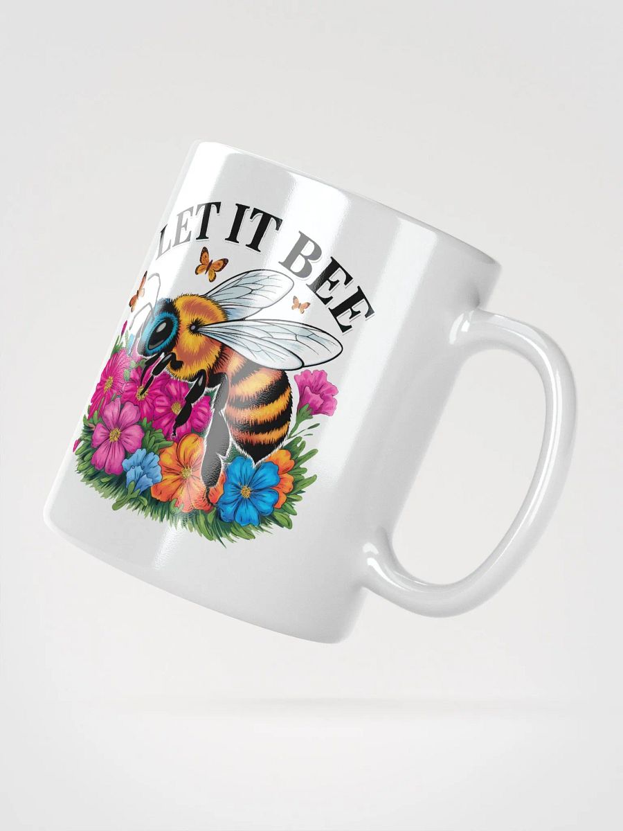 Colorful Let it Bee Flower Mug product image (3)