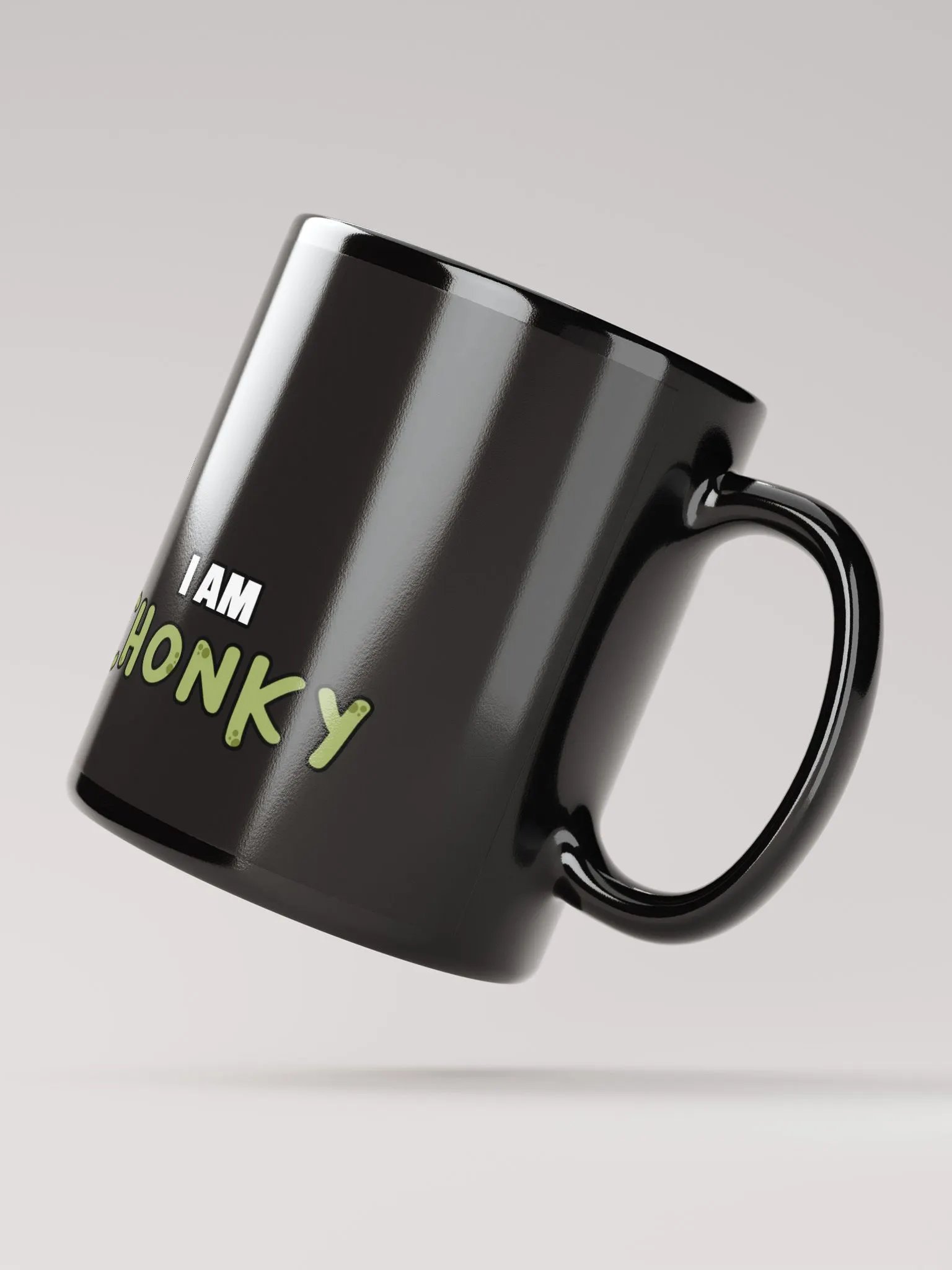 I am CHONKY - Mug Black product image (3)