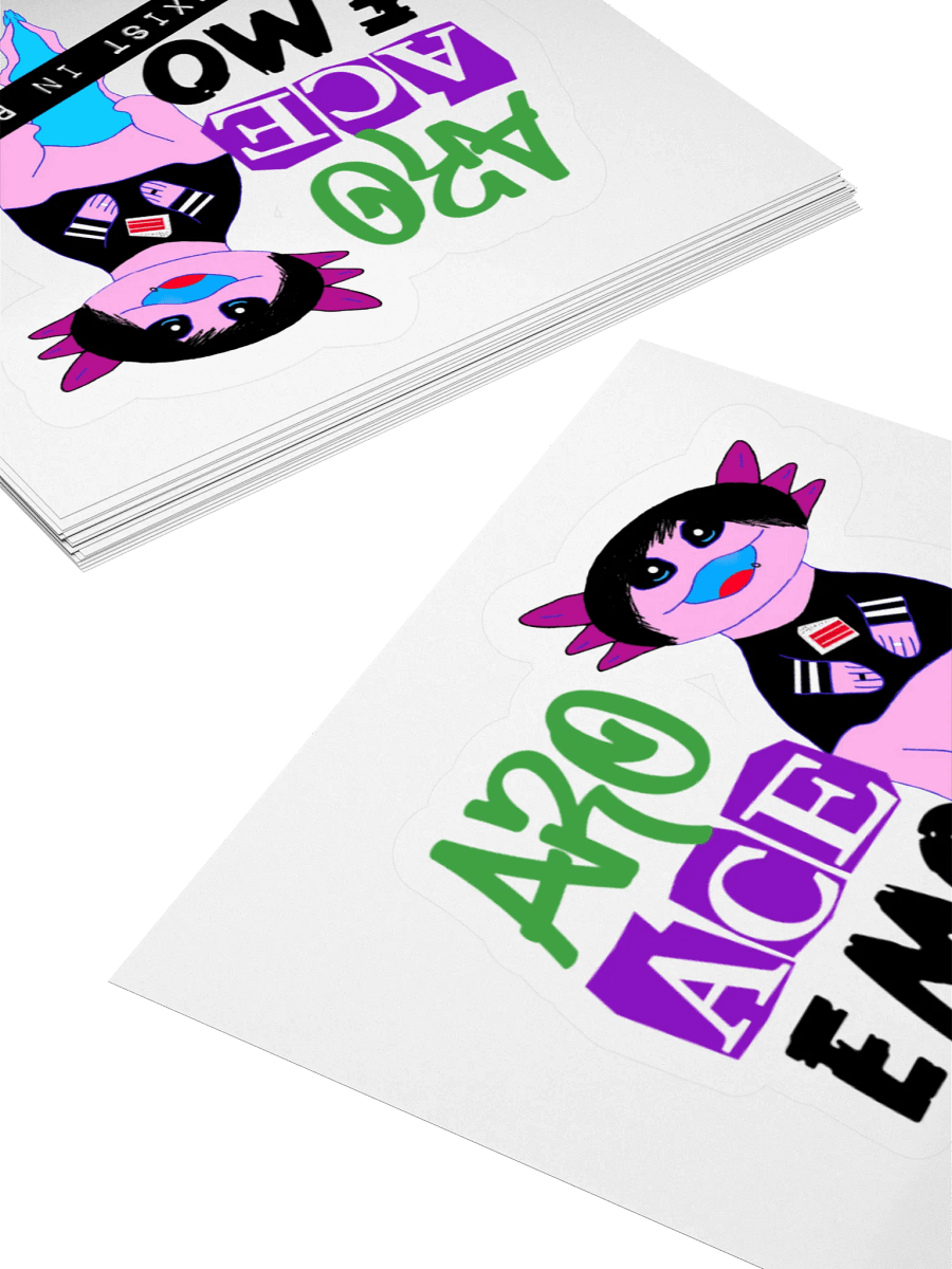 Aro Ace Emo Vynn sticker product image (4)