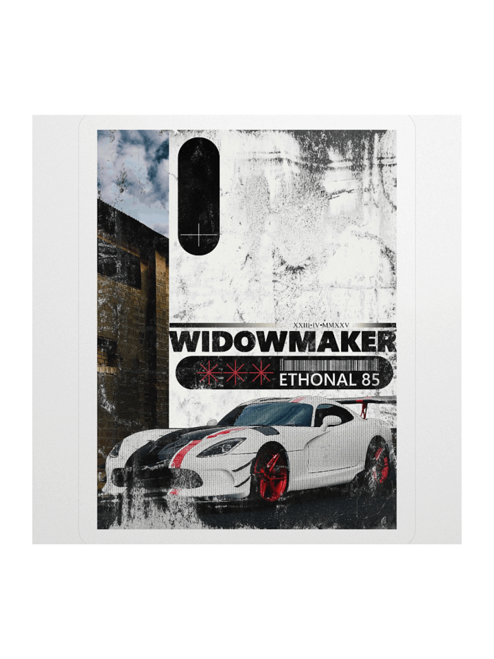 Widowmaker E85 Worn | Kiss-cut Sticker product image (1)