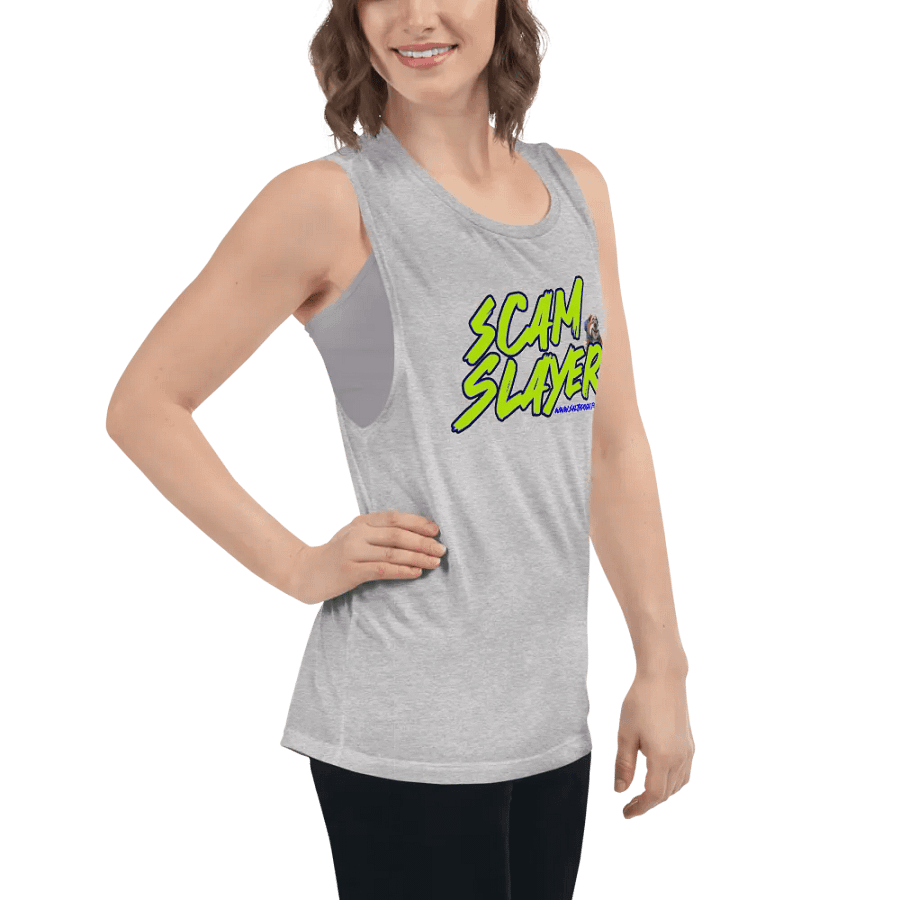 Scam Slayer Ladies Tank product image (10)