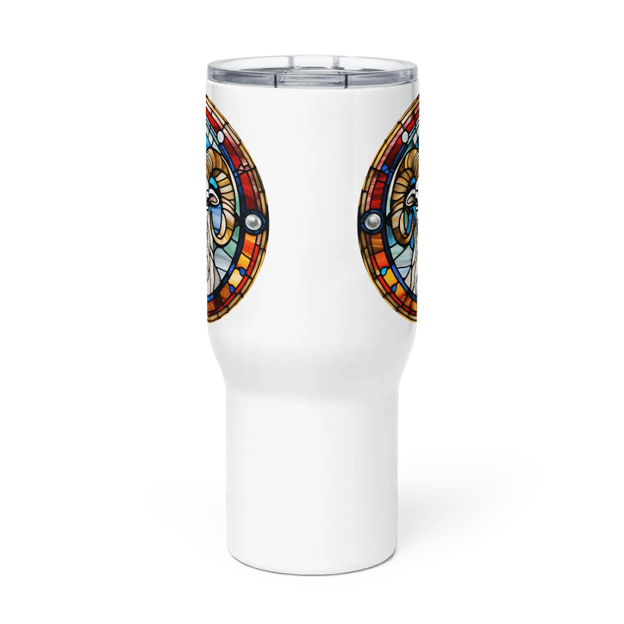 Spiritual Aries - Unique Travel Mug Design - Circle Energy product image (2)