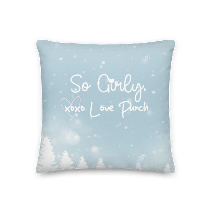 Flower of Snow So Girly Fashionista Pillow product image (3)