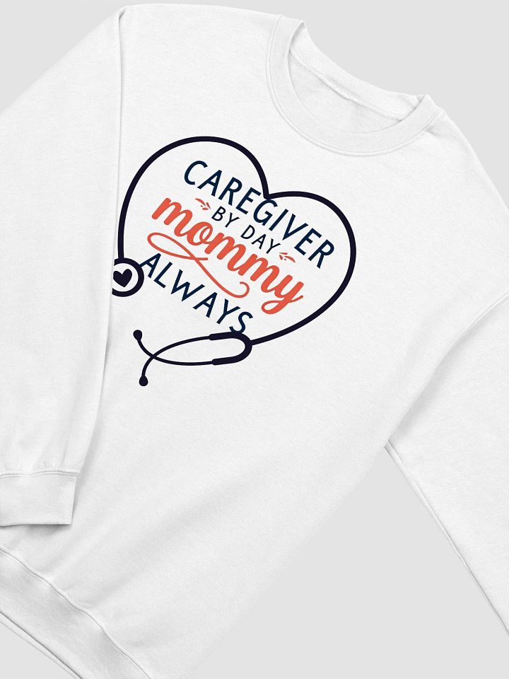 Mommy Always Heart Stethoscope Sweatshirt product image (11)