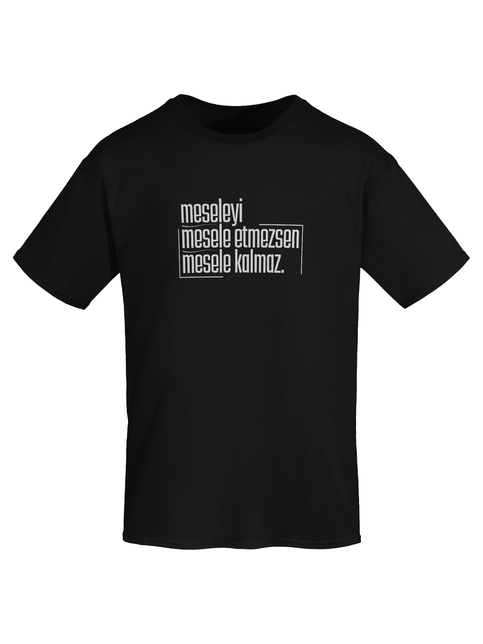 Algı ve Gerçeklik Arasında: Meseleyi Mesele Etmezsen Mesele Kalmaz Tasarımlı Gildan Heavyweight T-Shirt product image (7)
