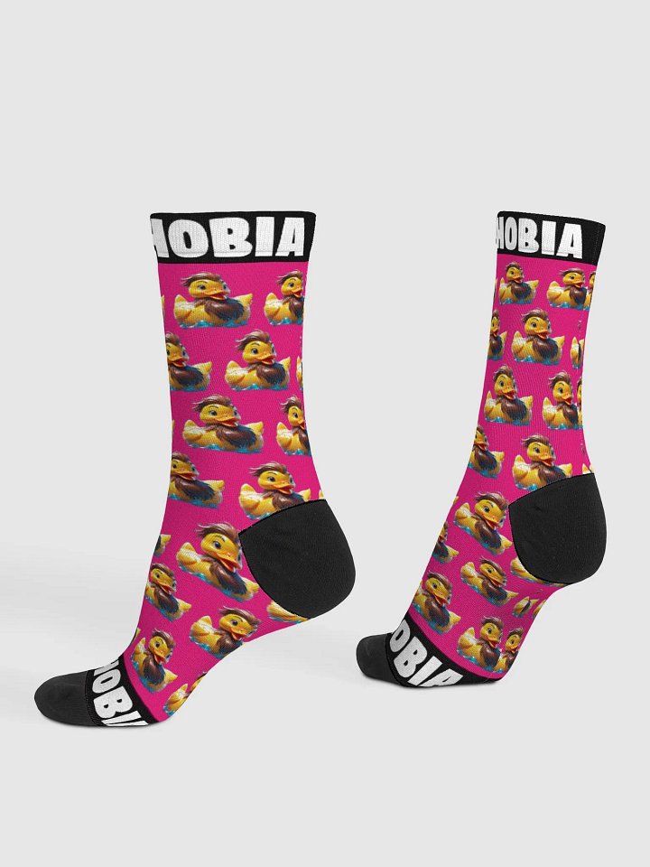 DUCK SOCKS by BeardPhobia - PINK product image (1)