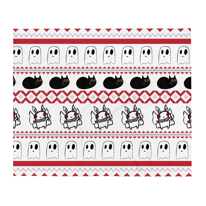 Cryptid Holiday Blanket product image (1)