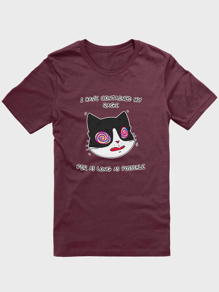 Rage Cat With Text Supersoft T-Shirt Multicolor product image (6)