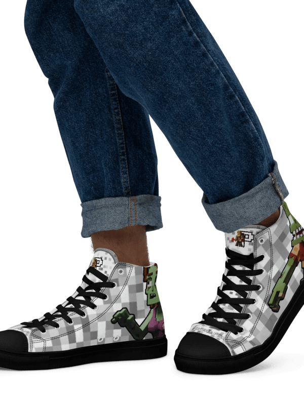 Patient PixelZ High Tops (Pixel Ash) Mens product image (10)