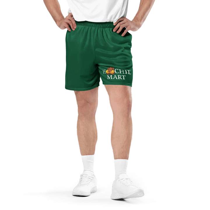 Hoochie Mart Unisex Mesh Shorts Emerald product image (1)