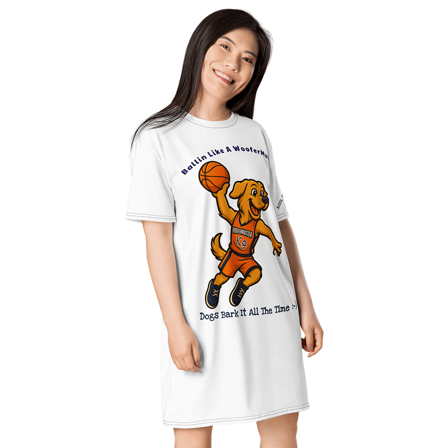 Golden Retriever T-shirt Dress product image (4)
