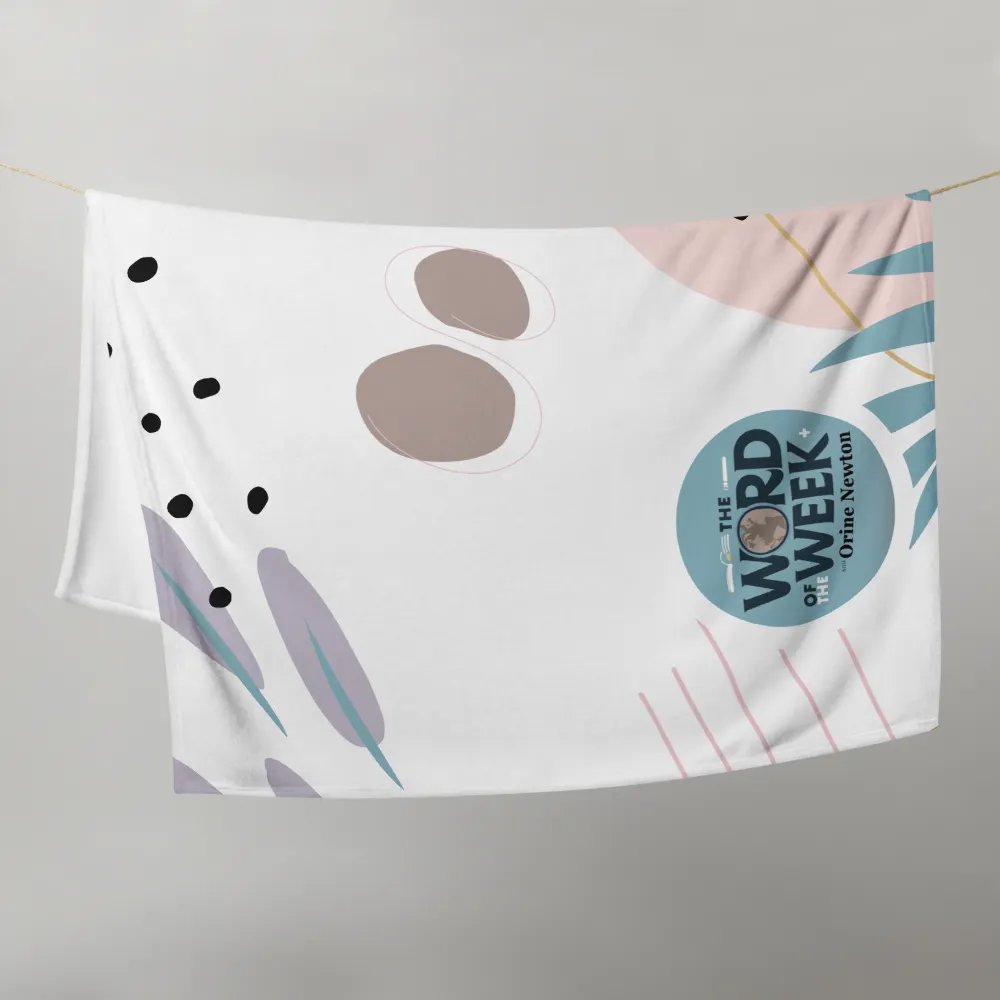 Word of the Week - Plush Blanket product image (5)