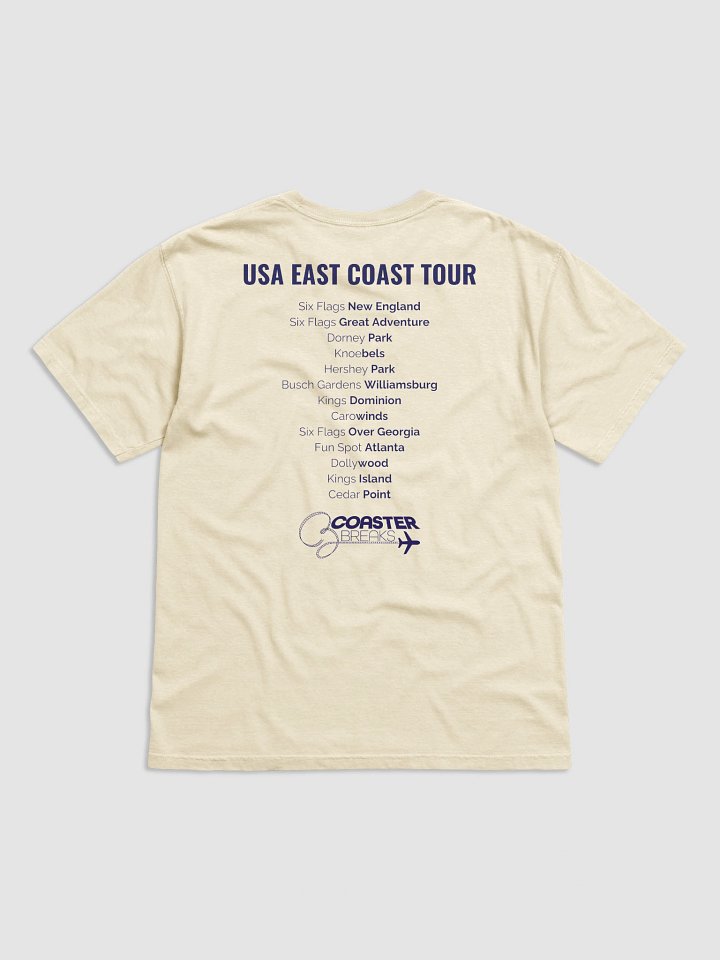 USA East Coast Full logo T-shirt - Light Colours product image (4)
