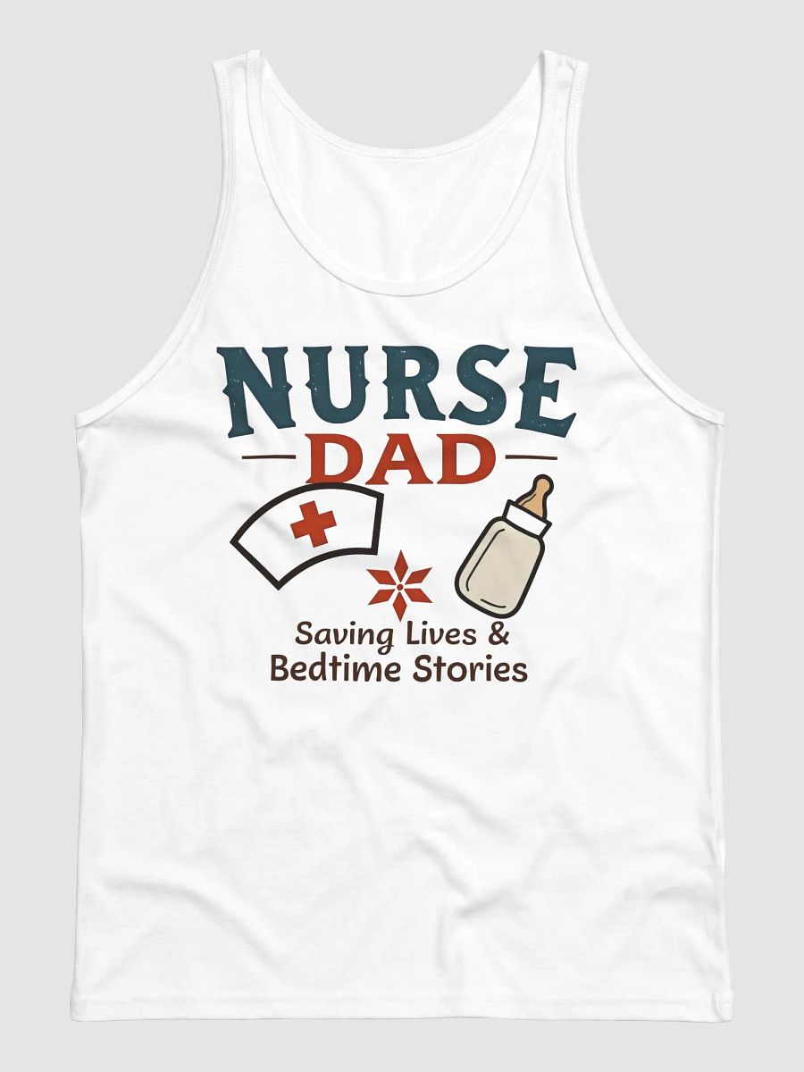 Nurse Dad Saving Lives Tank product image (1)