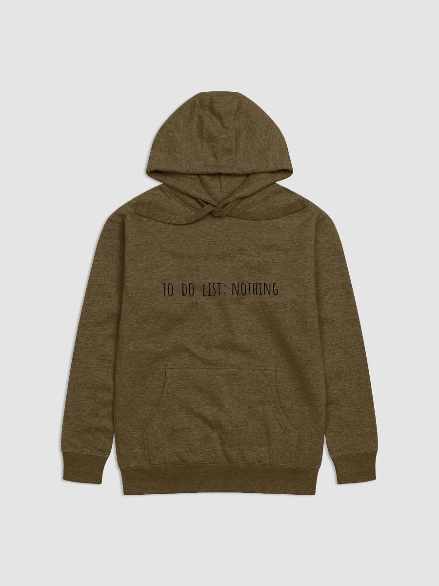 To Do List: Nothing - Relaxing Father's Day Hoodie for Chilled Out Dads product image (9)