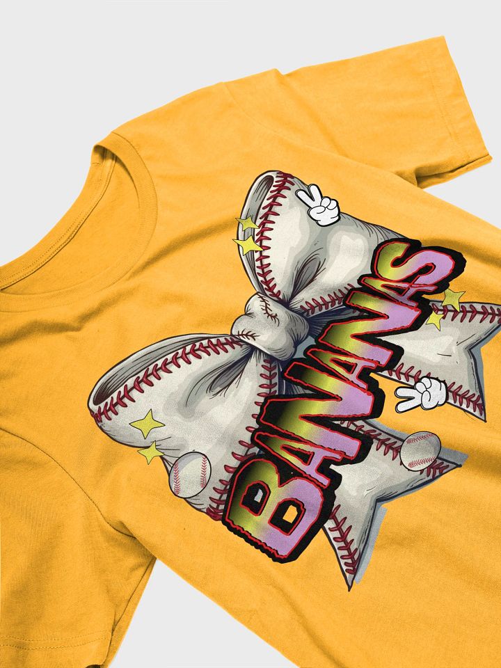 Bananas Bow Baseball T-Shirt product image (30)
