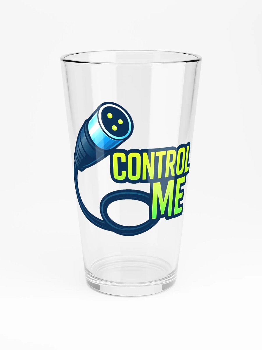 Theatrically Jerry: "Control Me" DMX 3-Pin Cable Pint Glass product image (3)