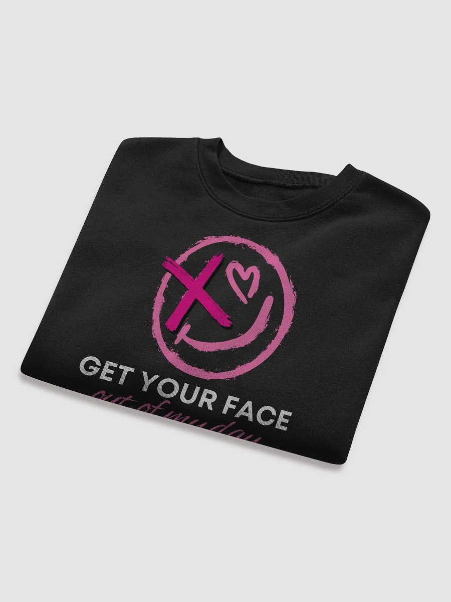 Cafe Collection: Get Your Face Out of My Day Cropped Crew Fleece product image (24)