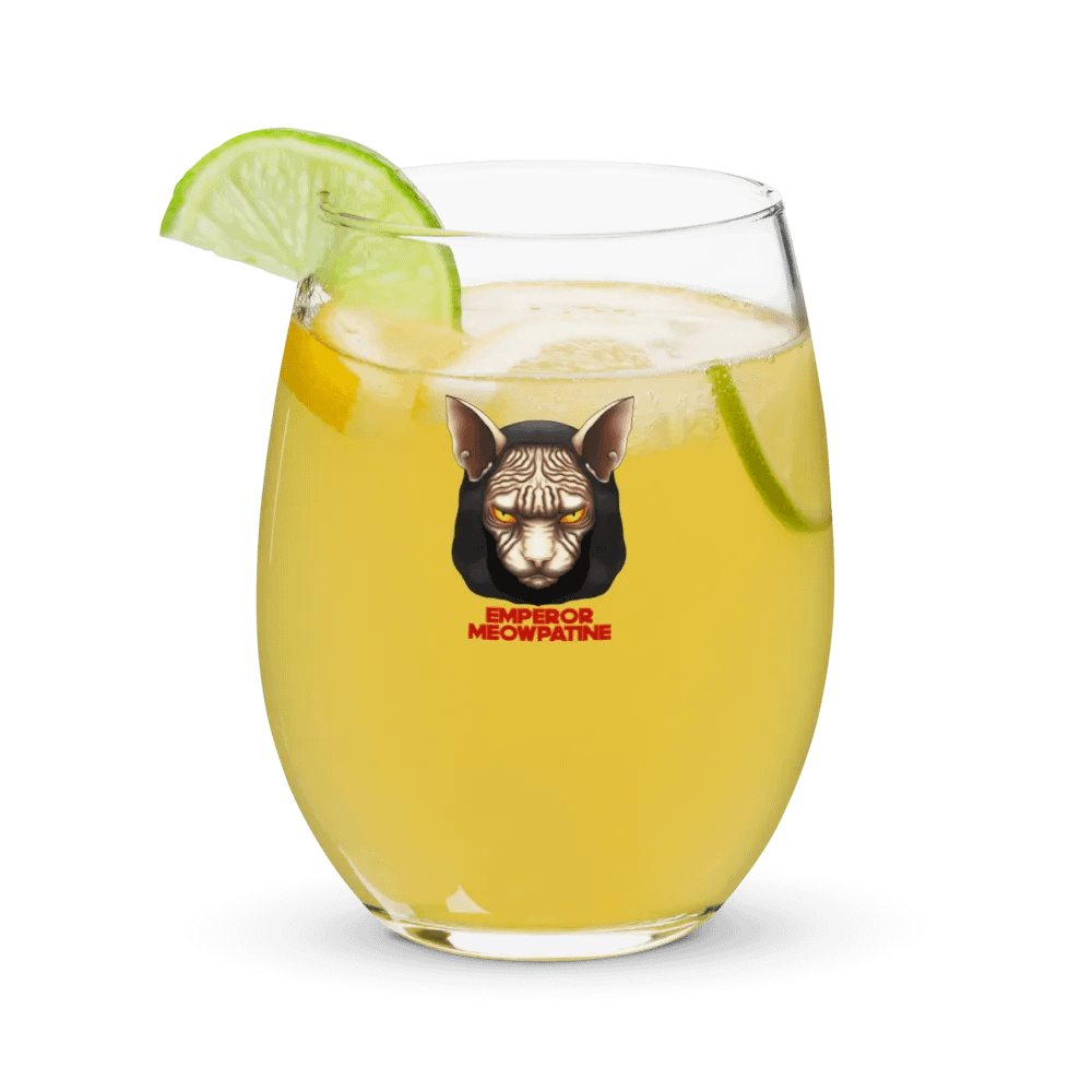 Emperor Meowpatine Wine Glass product image (11)