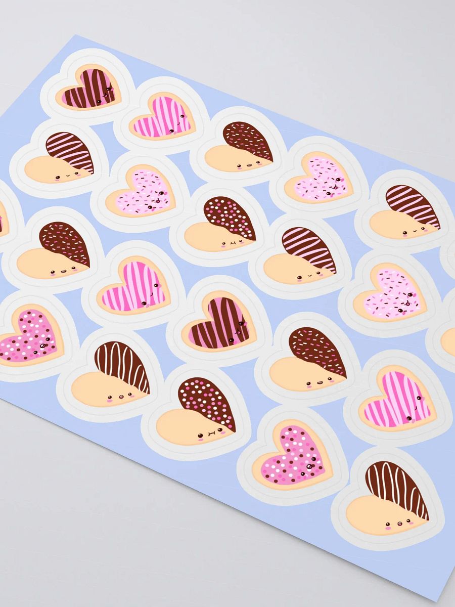Love Struck Cookie Sticker Sheet product image (3)