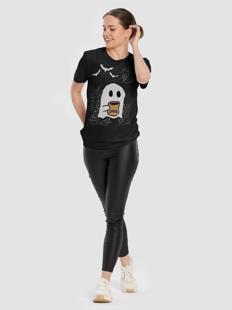 Ghostly Coffee Haunt T-Shirt product image (7)