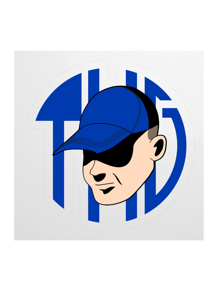 Blue THG Logo Sticker Set product image (1)