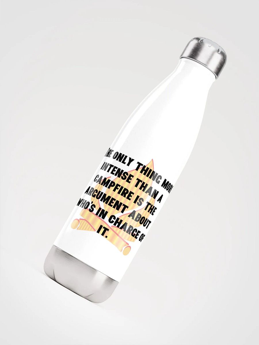 Campfire Message Stainless Steel Water Bottle product image (4)