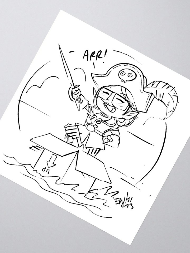 Ahoy me Coloring Crew Steeeker product image (2)