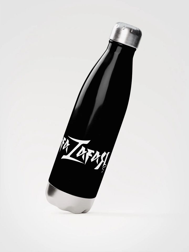 RafaZafar Logotext Steel Thermos (black) product image (2)