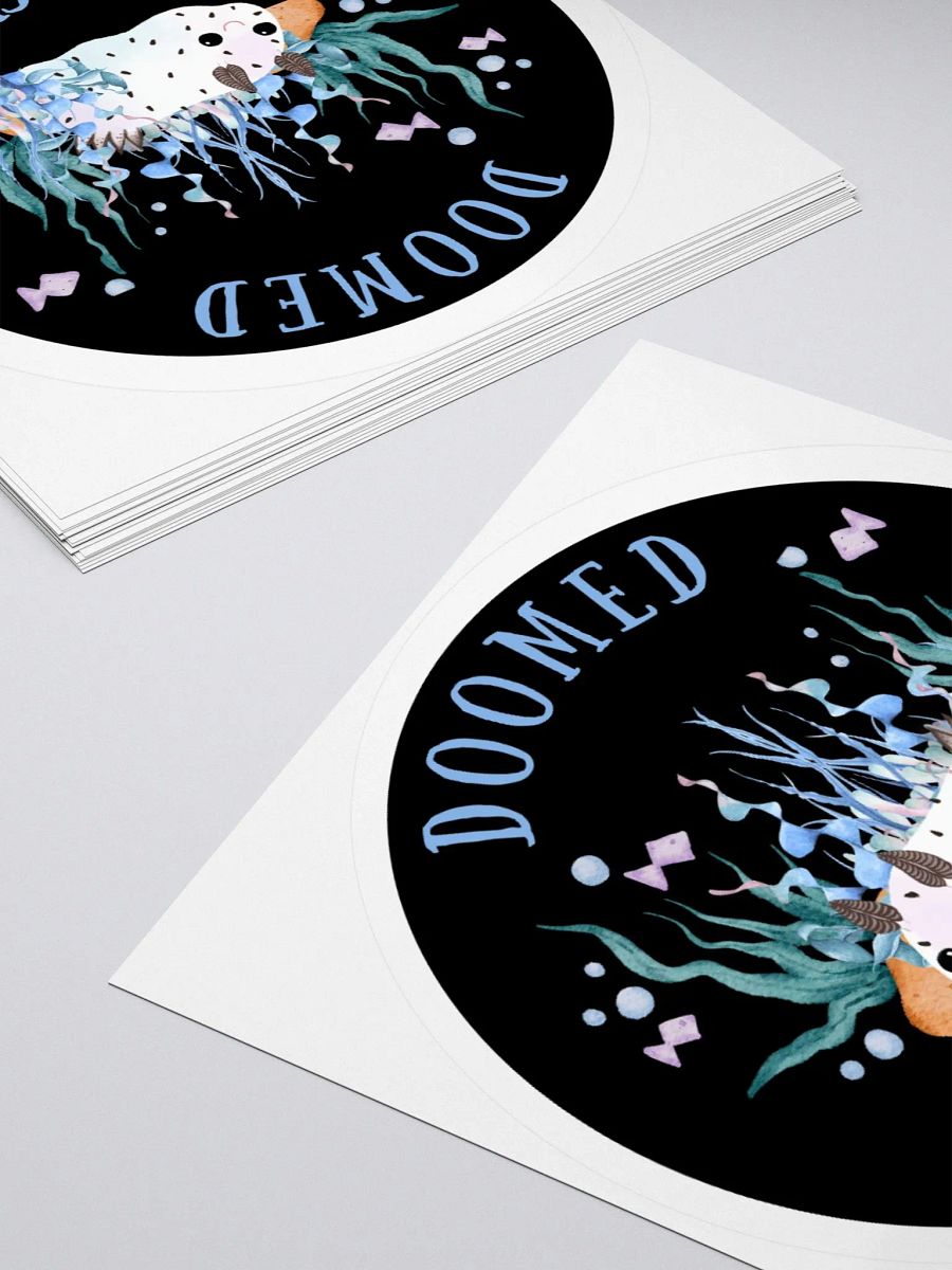 Doomed to Be Cute Sea Bunny Slug Sticker product image (11)
