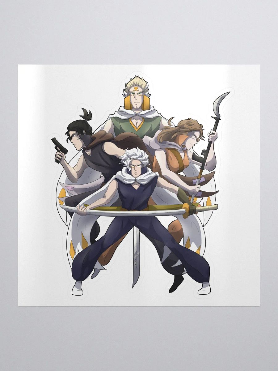 Warriors of Ida - Kisscut Sticker product image (1)