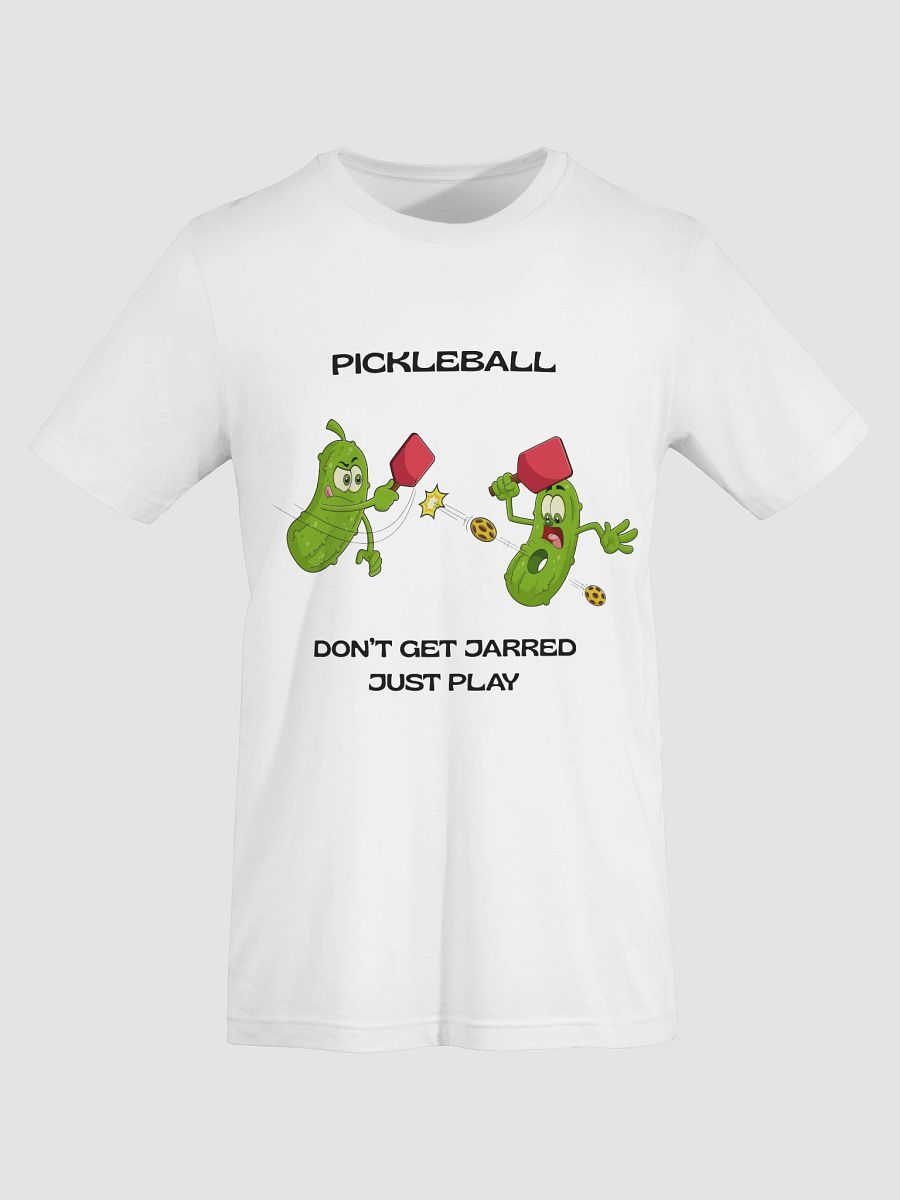 Pickleball Don't Get Jarred Just Play Supersoft T-Shirt product image (68)