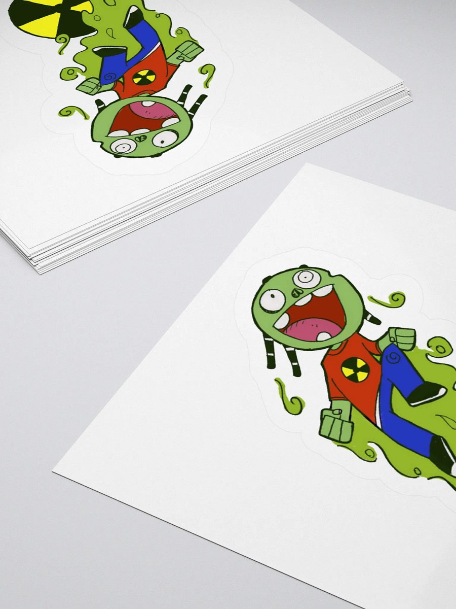 Toxic Zombie Sticker product image (8)