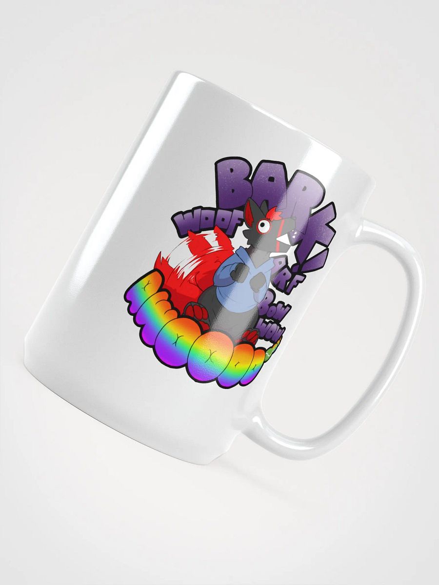 Barking White Glossy Mug product image (4)