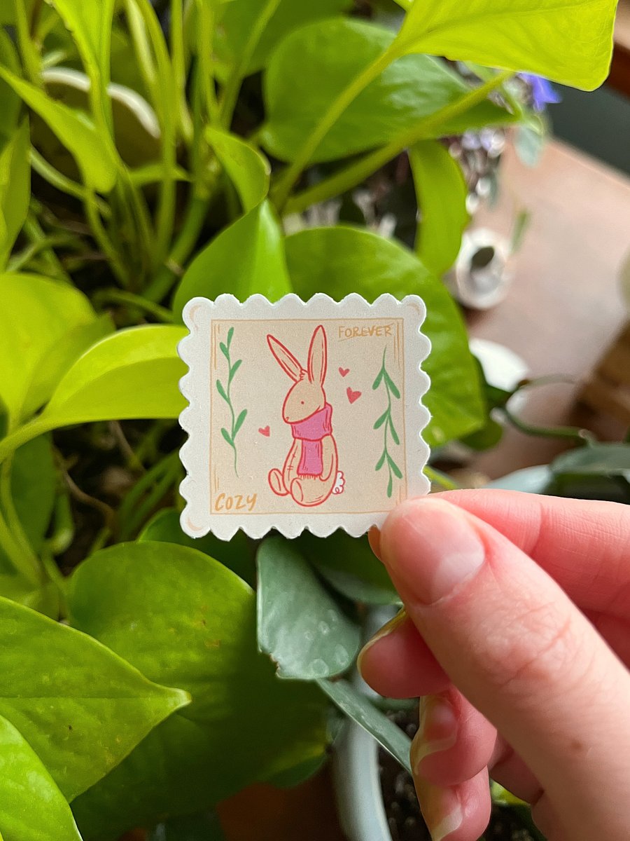cozy bunny stamp product image (2)