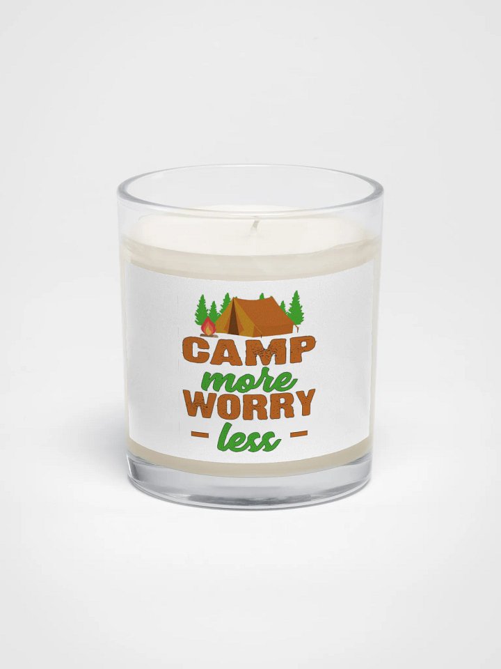 Camp More Worry Less Candle product image (1)