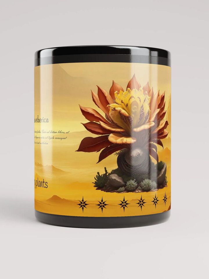 Desert Oasis Ceramic Coffee Mug - Vibrant Cactus Design Spectrantha etherica product image (1)