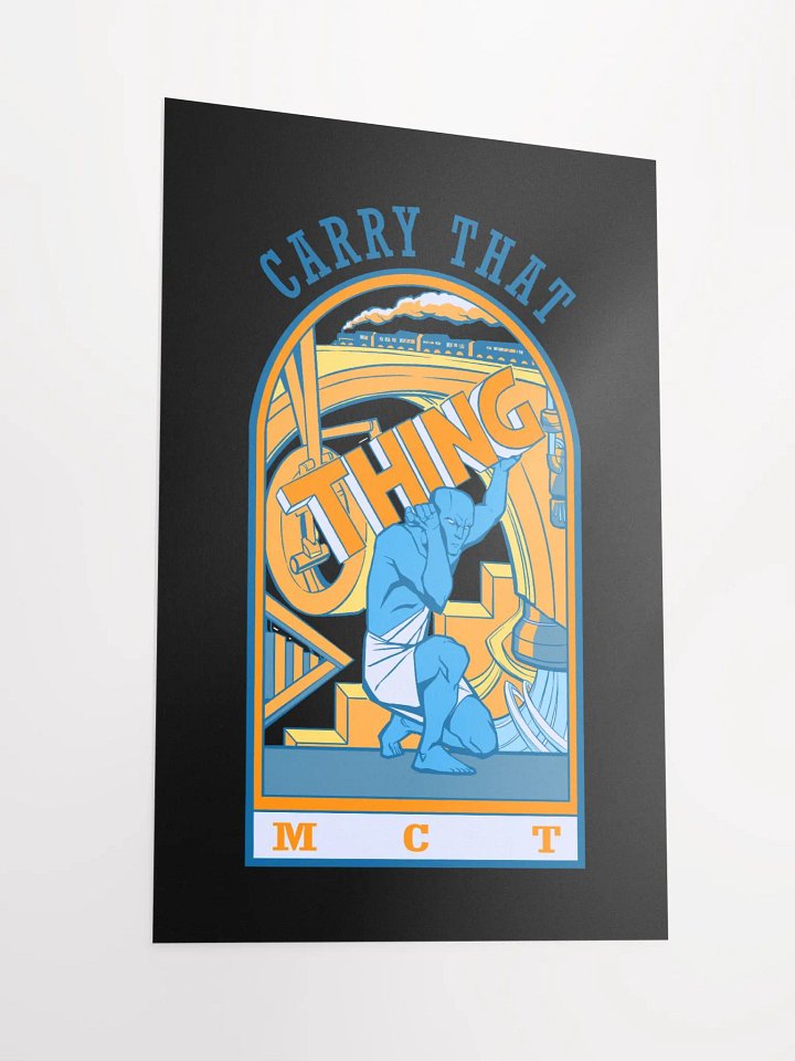 Man Carrying Poster product image (2)