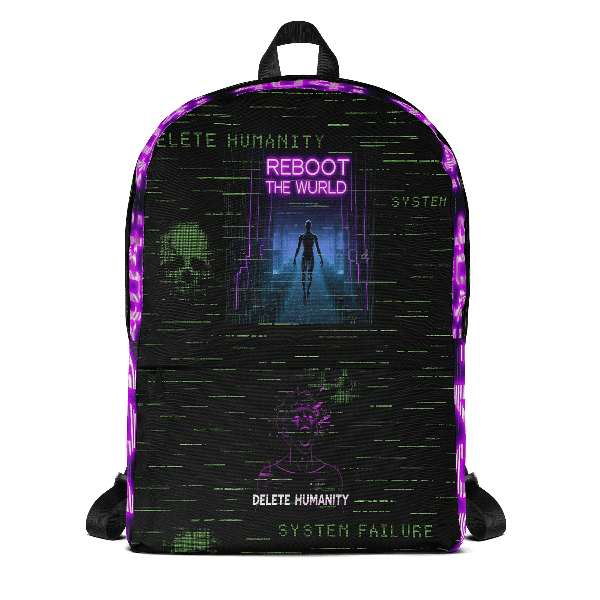 Delete Humanity Backpack product image (1)