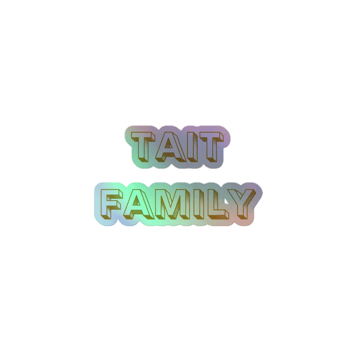 Tait Family Gold Edition Stickers product image (1)