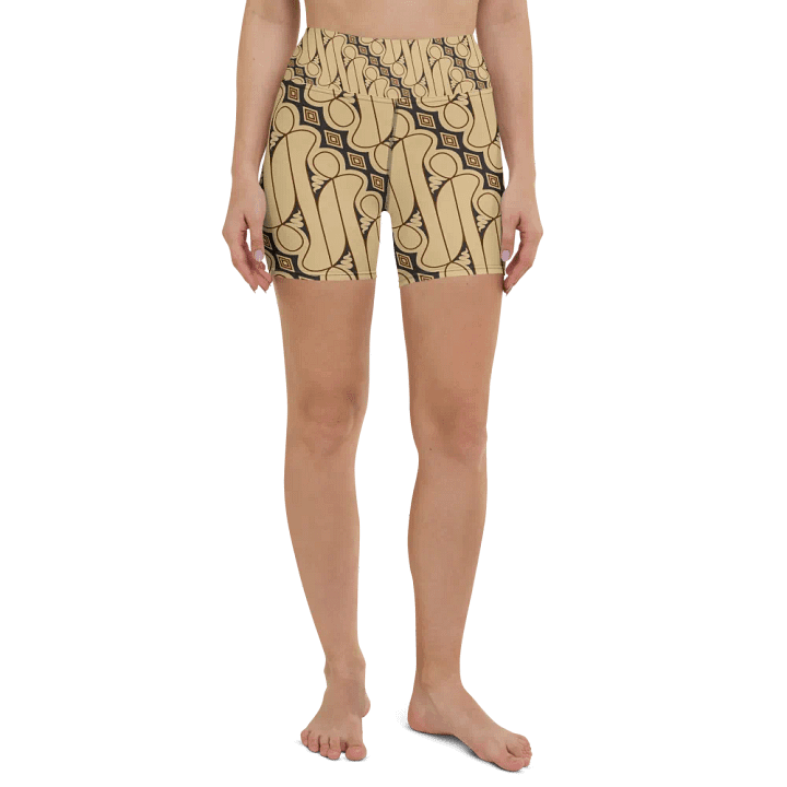 Batik Parang Rusak Yoga Shorts product image (2)