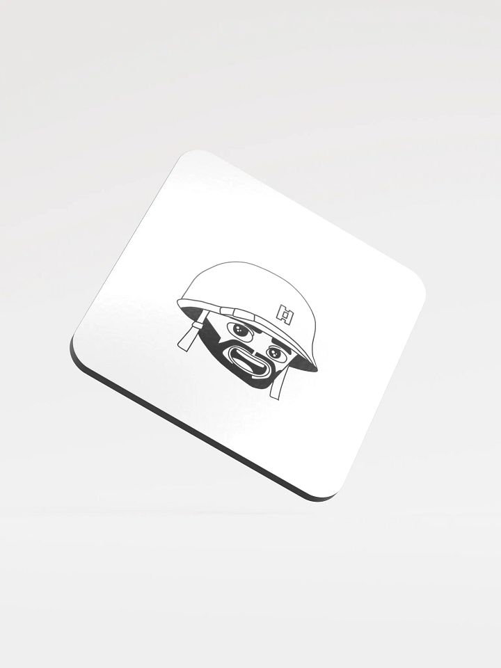 Sadge Meme Coaster (Black & White) product image (1)