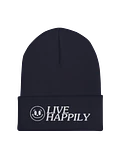 Live Happily Beanie product image (1)