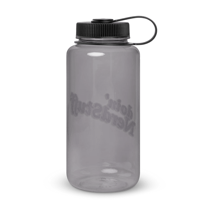 doin' NerdStuff Charcoal Wide Mouth Bottle product image (2)